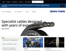 Tablet Screenshot of habia.com